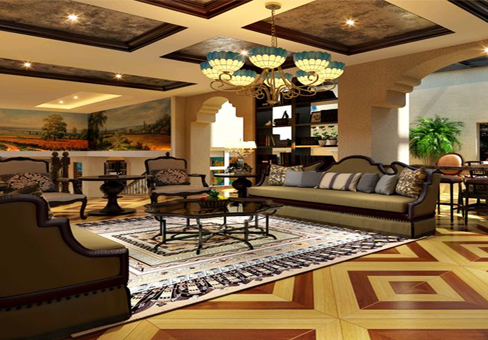 青島歐式效果圖_黃島建邦聽(tīng)海聯(lián)排別墅裝修設(shè)計(jì)風(fēng)格/報(bào)價(jià)